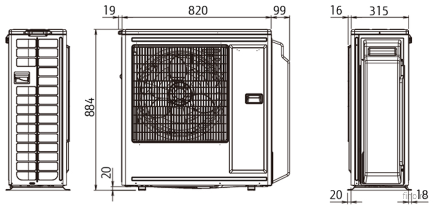 Fujitsu AOYG30KBTA4 - slika 2