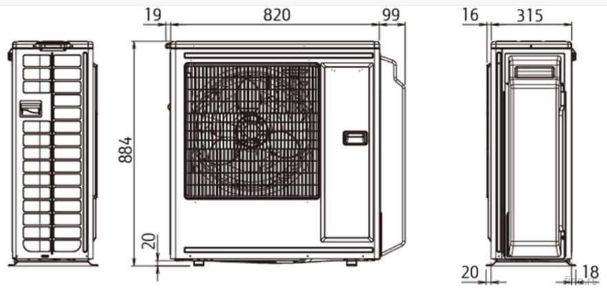 Fujitsu AOYG36KBTA5 - slika 2