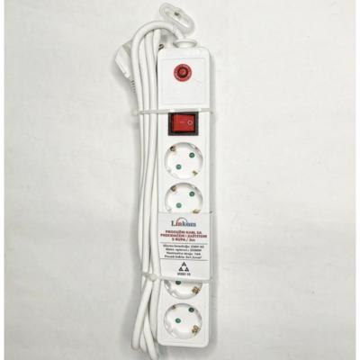 Linkom PRODUŽNI KABL 5R/3M SA PREKIDACEM I ZAŠTITOM 3X1,5MM