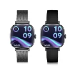 Pametni sat Ksix BXSW30N Iria AMOLED Crni