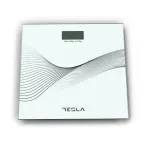 Telesna vaga Tesla BS103W Bela