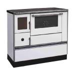 Peć na čvrsto gorivo Alfa Plam 90H Dominant Beli Desni