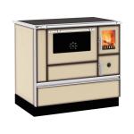 Peć na čvrsto gorivo Alfa Plam Dominant 90H Delux Kapućino Levi