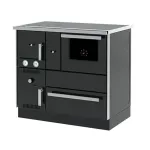 Peć na čvrsto gorivo Alfa Plam TERM 27 NR ECO Antracit Desni