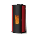 Peć na pelet Alfa Plam UNA Crvena