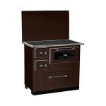 Peć na čvrsto gorivo MBS SD 10 R Braon Desni