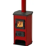 Peć na čvrsto gorivo MBS SD Hit Crvena ECO