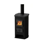 Peć na čvrsto gorivo MBS SD Hit ECO Crna