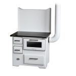 Peć na čvrsto gorivo MBS SD7 EM RS Beli Desni