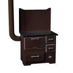 Peć na čvrsto gorivo MBS SD7 EM SL Braon Levi