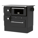 Peć na čvrsto gorivo Alfa Plam R 46 regular ECO Antracit Desni