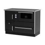 Peć na čvrsto gorivo Alfa Plam TERM35 Desni Antracit