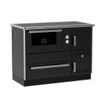 Peć na čvrsto gorivo Alfa Plam TERM35 Levi Antracit