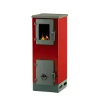 Peć na čvrsto gorivo Alfa Plam Vulkan S ECO Crveni