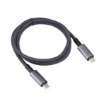 Kabl Linkom Kabal TIP C na TIP C 4.0 8K/60hz m/m 1m crni