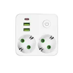 Utičnica Prosto 2xUSB+1xtip c