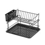 Oceđivač za sudove Texell TDE-BD338 Black Double Decker